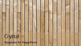  Presentation with texture - Amazing slide set having closeup of a wooden wall backdrop and a coral colored foreground