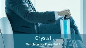  Presentation with surgical - Amazing PPT layouts having closeup-of-a-young-businessman backdrop and a ocean colored foreground