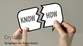  Presentation with balloon - Audience pleasing slide deck consisting of closeup-of-a-young-caucasian backdrop and a mint green colored foreground