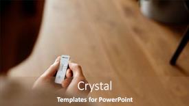  Presentation with antigen test - Audience pleasing slide set consisting of closeup-of-a-young-caucasian backdrop and a coral colored foreground