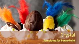  Presentation with spanish - Slide set with closeup-of-a-young-man background and a red colored foreground