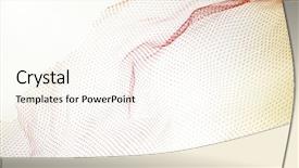  Presentation with fish net - Theme having closeup of abstract fishnet background background and a  colored foreground