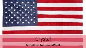  Presentation with stars stripes - PPT layouts enhanced with closeup of american flag stars background and a  colored foreground
