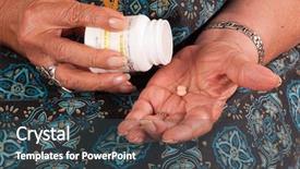  Presentation with elderly american indians - Theme enhanced with closeup of an elderly african background and a dark gray colored foreground