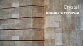  Presentation with architectural - Colorful slide deck enhanced with closeup-of-architectural-element backdrop and a gray colored foreground