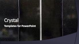  Presentation with black cross - Beautiful PPT layouts featuring closeup of black granite tombstone with white cross backdrop and a dark gray colored foreground