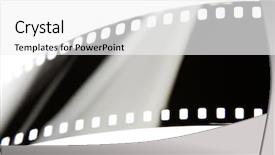  Presentation with film strip - Beautiful slide set featuring green parrot yellow-chevroned parakeet backdrop and a tawny brown colored foreground