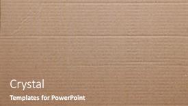  Presentation with cardboard - Presentation consisting of closeup-of-brown-cardboard-texture background and a coral colored foreground