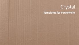  Presentation with cardboard - Beautiful PPT layouts featuring closeup-of-brown-cardboard-texture backdrop and a coral colored foreground