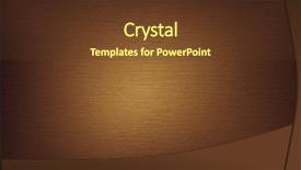  Presentation with old brown paper texture - Slide set featuring closeup of brown textured background background and a tawny brown colored foreground