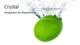  Presentation with easter basket - PPT theme having closeup of colorful easter eggs in basket isolated background and a white colored foreground