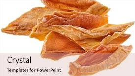  Presentation with mango fruit - Slide deck featuring car disc brake isolated on white background 3d illustration background and a white colored foreground