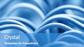  Presentation with electrical - Amazing slide set having closeup of electrical wires toned backdrop and a teal colored foreground