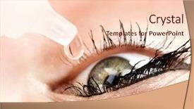  Presentation with liquid - PPT layouts featuring closeup of eyedropper putting liquid background and a lemonade colored foreground