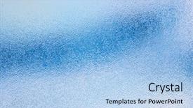  Presentation with texture - Colorful presentation design enhanced with closeup of frosted glass texture backdrop and a light blue colored foreground