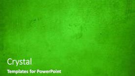  Presentation with concrete - Cool new presentation theme with closeup-of-green-concrete-wall backdrop and a shamrock green colored foreground