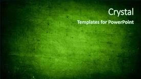  Presentation with green abstract leaves texture - Amazing presentation theme having closeup of green textured wall backdrop and a forest green colored foreground