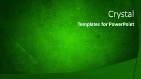  Presentation with dark green - Cool new slides with closeup-of-green-textured-wall backdrop and a forest green colored foreground