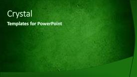  Presentation with dark green - Cool new slide set with closeup-of-green-textured-wall backdrop and a forest green colored foreground