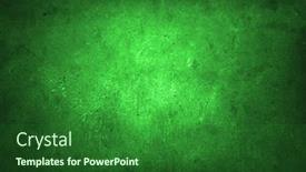  Presentation with dark green - Cool new slide set with closeup-of-green-textured-wall backdrop and a forest green colored foreground