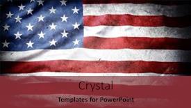  Presentation with vintage philippines flag on grunge - Colorful presentation theme enhanced with closeup-of-grunge-american-flag backdrop and a tawny brown colored foreground