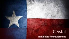  Presentation with texas - PPT theme enhanced with closeup-of-grunge-texas-flag background and a wine colored foreground