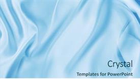  Presentation with thin blue line police symbol - Colorful slide set enhanced with closeup of lines in blue backdrop and a light blue colored foreground