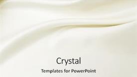  Presentation with silk and diamond - Colorful PPT theme enhanced with closeup of lines in brown backdrop and a  colored foreground