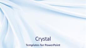  Presentation with silk - Beautiful presentation theme featuring closeup of lines in silk backdrop and a sky blue colored foreground