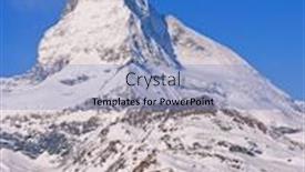  Presentation with zermatt switzerland the train track - Cool new slides with closeup-of-matterhorn-peak backdrop and a teal colored foreground