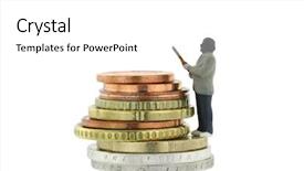  Presentation with emoney money traffic concept closeup - Presentation with closeup of miniature robber model background and a white colored foreground