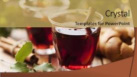  Presentation with uruguay wine - Amazing presentation having closeup of mulled wine focus backdrop and a yellow colored foreground