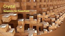  Presentation with of protein structure - Cool new PPT layouts with closeup of natural wood structure backdrop and a  colored foreground