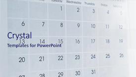  Presentation with page - Beautiful presentation theme featuring closeup of numbers on calendar backdrop and a lemonade colored foreground