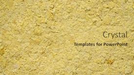  Presentation with organic cooking - Slide set with closeup-of-nutritional-organic-yeast background and a yellow colored foreground