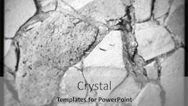  Presentation with rock wall - Presentation with closeup of old rock wall background and a light gray colored foreground