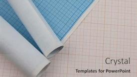  Presentation with blue orange - Presentation theme consisting of closeup-of-orange-and-blue background and a light gray colored foreground