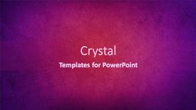  Presentation with concrete - Colorful slide deck enhanced with closeup-of-purple-textured-concrete backdrop and a violet colored foreground