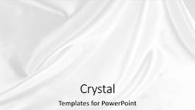  Presentation with satin - Audience pleasing slides consisting of closeup of rippled satin silk backdrop and a white colored foreground