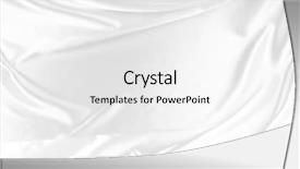  Presentation with satin - Amazing presentation theme having closeup of rippled satin silk backdrop and a white colored foreground