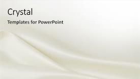  Presentation with silk - Colorful theme enhanced with closeup of rippled silk fabric backdrop and a white colored foreground