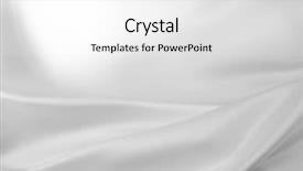 Presentation with silk - PPT layouts with closeup of rippled silk fabric background and a white colored foreground