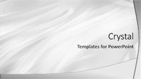  Presentation with rippled white silk - Slide set enhanced with closeup of rippled white silk background and a white colored foreground