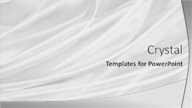  Presentation with rippled white silk - Amazing slide set having closeup-of-rippled-white-silk backdrop and a white colored foreground