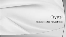  Presentation with rippled white silk - Slide set consisting of closeup of rippled white silk background and a white colored foreground