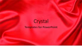  Presentation with ripples - Slide set having closeup of ripples in red background and a dark gray colored foreground