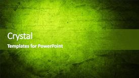  Presentation with rough - Amazing slide deck having closeup of rough green textured backdrop and a shamrock green colored foreground