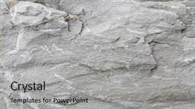  Presentation with rough - Colorful presentation theme enhanced with closeup of rough stone texture backdrop and a light gray colored foreground