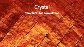  Presentation with sheet metal - Beautiful PPT theme featuring closeup of rustic sheet metal backdrop and a crimson colored foreground