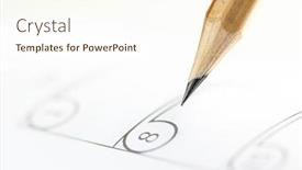  Presentation with literacy - Presentation design having closeup-of-sharp-graphite-pencil background and a cream colored foreground